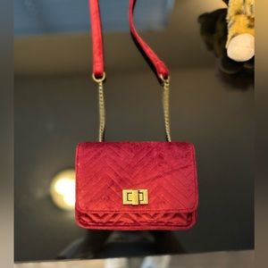 Brand new! Velvet small clutch purse